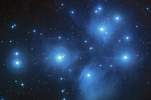 A Plejádok csillag csoport
Forrás: pixabay.com