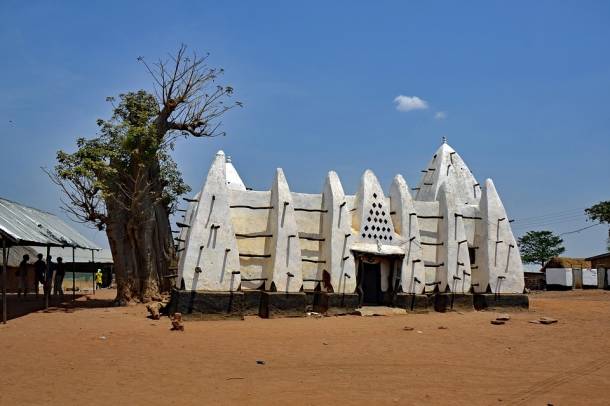 Vályogház Nyugat-Afrikában
Forrás: pixabay.com