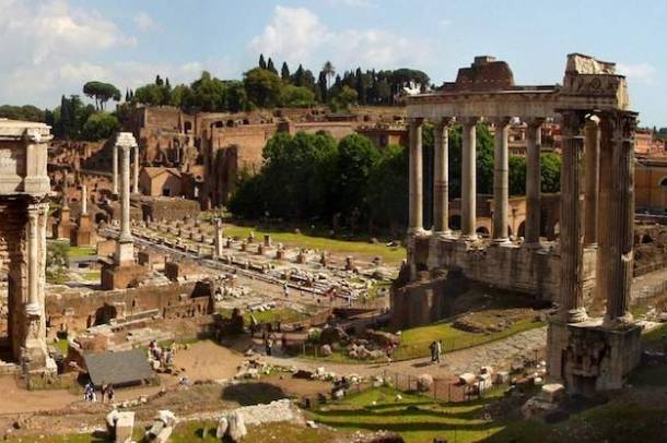 Forum Romanum (módosított kép)
Forrás: commons.wikimedia.org
Szerző: Hans E C Johansson
