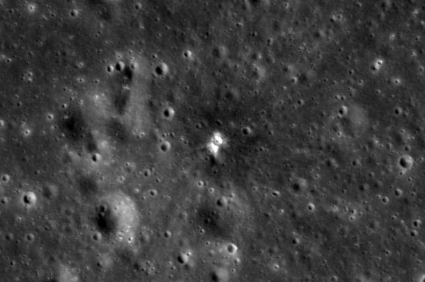 Felvétel a kráterről
Forrás: NASA