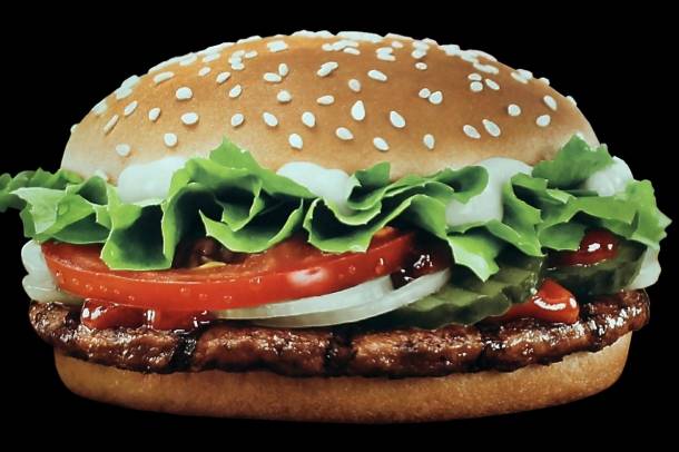 Gyorséttermi hamburger
Forrás: pixabay.com
