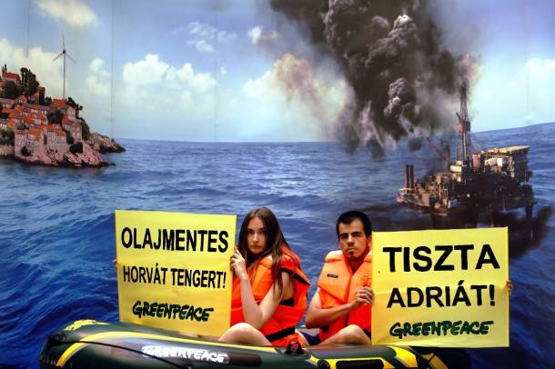 Greenpeace-es aktivistacsónak
Forrás: Greenpeace
Szerző: Polyak Attila