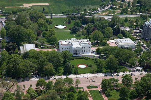 A Fehér Ház a levegőből
Forrás: commons.wikimedia.org