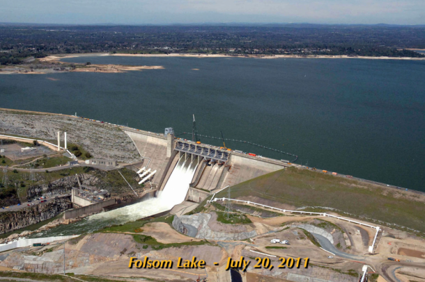 A Folsom-tó 2011-ben
Forrás: NASA
Szerző: NASA