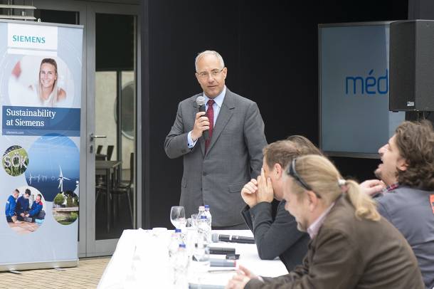 Dale A. Martin, a Siemens Magyarország Vezérigazgatója
Forrás: Médiaunió
Szerző: HERCEGFALVI ZOLTAN 2014