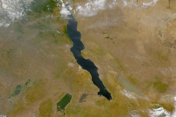 Tanganyika-tó műholdfelvétele
Forrás: NASA 
Szerző: NASA