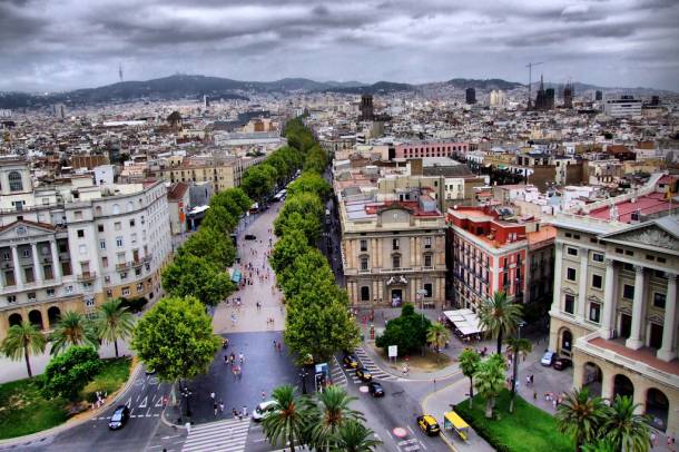 Látkép Barcelona északi részén
Forrás: www.flickr.com