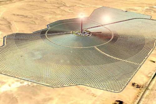 Naphőerőmű épül a Negev-sivatagban: Ez lesz a világ legmagasabb napenergia-tornya