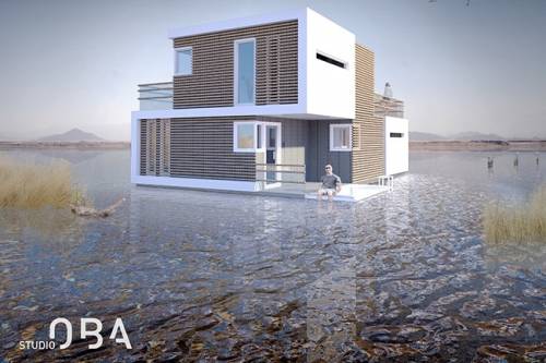 Íme a válásra buzdító úszó ház: az ötlet a lakóhajók mintájára és a válási statisztikák hatására született