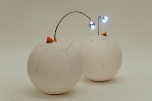 A labdába generátort építettek
Forrás: kickstarter.com