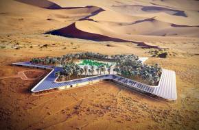 Halastava is lesz a sivatagban épülő “ökos” üdülőközpontnak