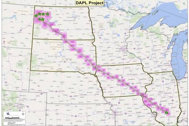 Dakota olajvezeték
Forrás: Dakota Access