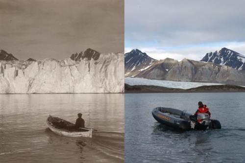 A klímaváltozás kíméletlenül zajlik már évtizedek óta: Íme 100 évnyi gleccserolvadás képekben