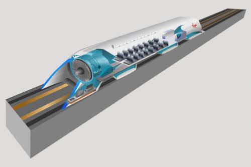 Hyperloop Indiában: 150km 25 perc alatt