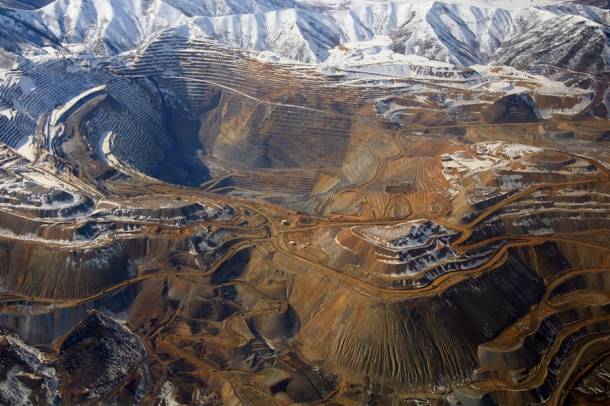 Bingham-Kanyon bánya 2016-ban
Forrás: commons.wikimedia.org
Szerző: Doc Searls