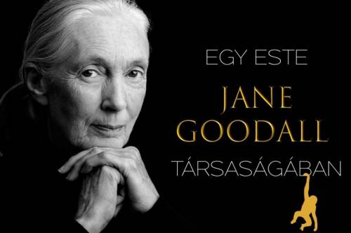 Egy este Jane Goodall társaságában, a beszélgetőpartner: Frei Tamás