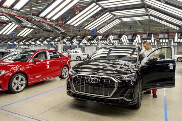Audi gyártása
Forrás: MTI
Szerző: Krizsán Csaba