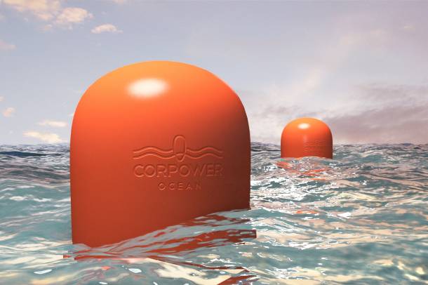 A CorPower bójái
Forrás: www.corpowerocean.com
Szerző: CorPower