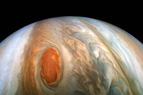 Jupiter Nagy vörös folt - NASA/JPL-Caltech/SwRI/MSSS/Kevin M. Gill
Forrás: www.flickr.com