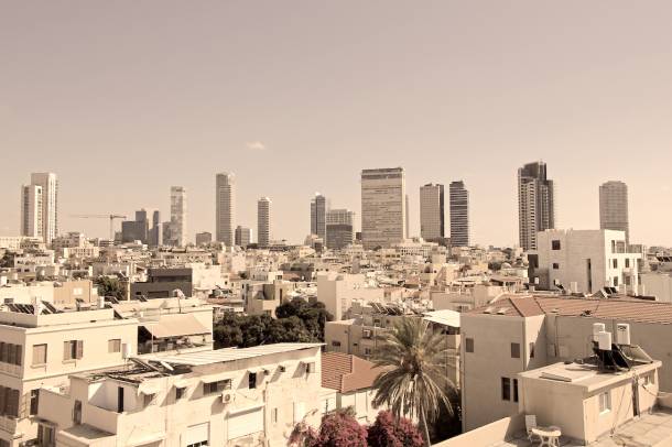 Tel-Aviv (módosított kép)
Forrás: commons.wikimedia.org
Szerző: Eduard Marmet