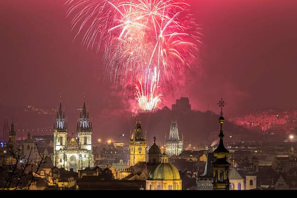 Újévi tűzijáték Prágában 2016-ban
Forrás: www.flickr.com
Szerző: JAN FIDLER