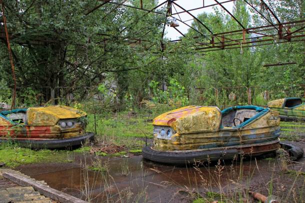 Elhagyott vidámpark Csernobilban
Forrás: pxhere.com