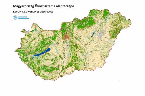 Térképen Magyarország ökoszisztémája