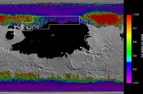 Akár néhány centiméter mélyen már lehet víz a Marson!
