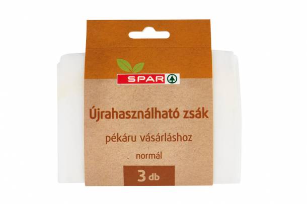 Újrahasználható tasak pékáruk számára az INTERSPARban
Forrás: www.sparafenntarthatojovoert.hu
Szerző: SPAR