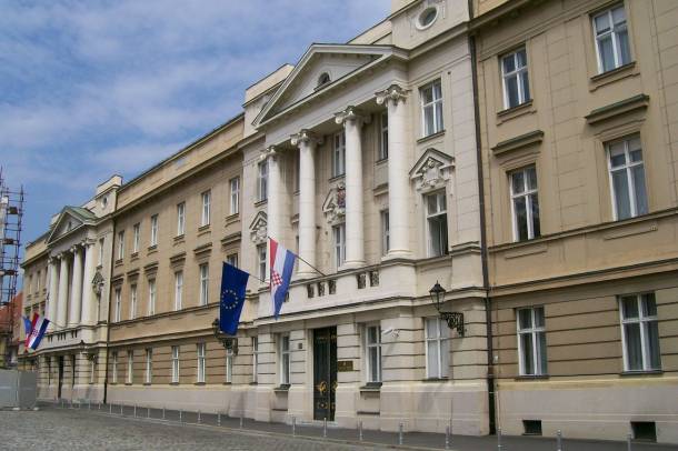 Parlament épülete Horvátországban
Forrás: rm.wikipedia.org