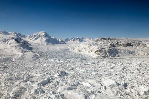 A Kangerlussuaq-gleccser
Forrás: en.wikipedia.org
Szerző: NASA ICE