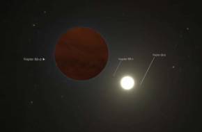 Gigászi méretű, a Jupiternél háromszor nagyobb tömegű bolygóra bukkantak a csillagászok