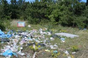 Elkeserítő mennyiségű illegális hulladék van a közutak mentén