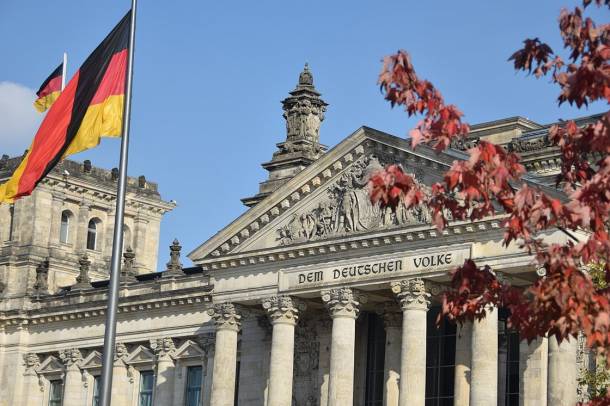 A Bundestag Berlinben
Forrás: commons.wikimedia.org
Szerző: Hagen Albers