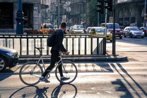Nagykörúti biciklisáv: kompromisszumos megoldás született