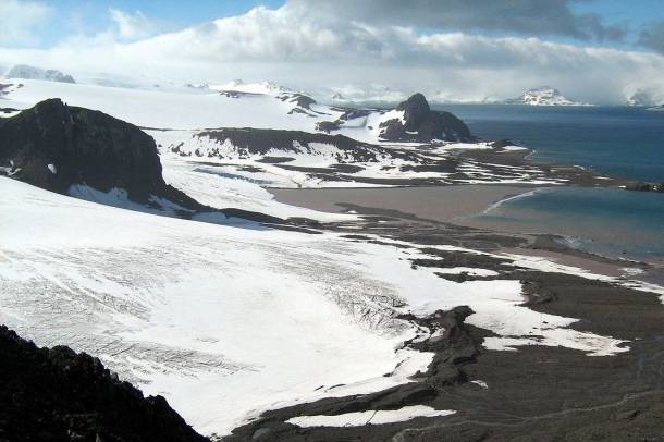 A Baranowski-gleccser a György király-szigeten
Forrás: commons.wikimedia.org
Szerző: Acaro