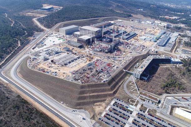 Az ITER építése madártávlatból 2018-ban (Cadarache, Franciaország)
Forrás: hu.wikipedia.org
Szerző: Oak Ridge National Laboratory