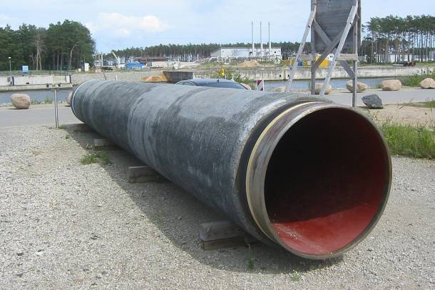 Az Északi Áramlathoz használt csővezeték
Forrás: commons.wikimedia.org
Szerző: Assenmacher