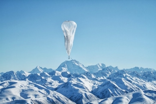 Hőlégballonos internet éles tesztje