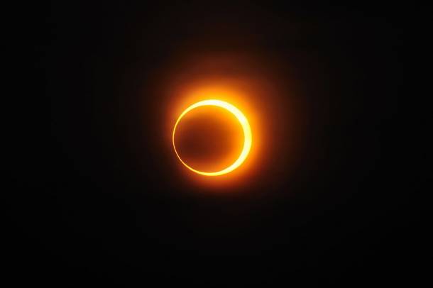Gyűrűs napfogyatkozás 2010-ben 
Forrás: commons.wikimedia.org
Szerző: A013231