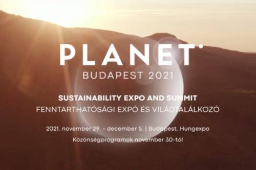 Planet Budapest 2021 Fenntarthatósági Expó és Világtalálkozó