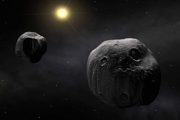 Aszteroidák (Képünk illusztráció!)
Forrás: commons.wikimedia.org
Szerző: ESO