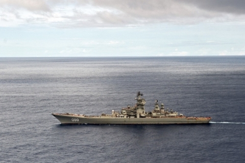 Orosz hadihajók érkeztek az Arktiszra
