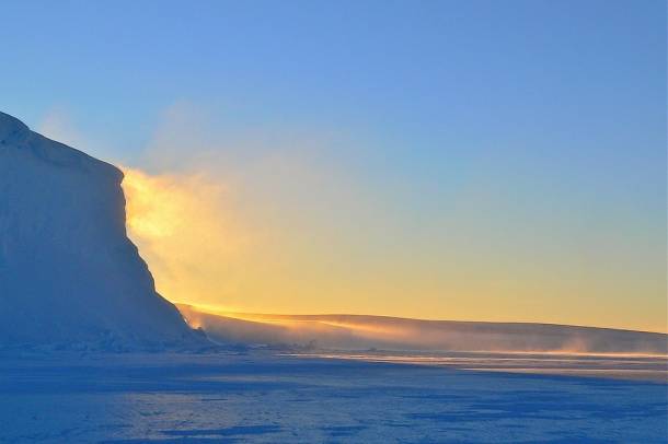 Zsugorodóban a sarkvidéki tengeri jég
Forrás: pixabay.com
