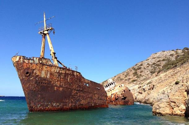Az Amorgos nevű hajó roncsa
Forrás: commons.wikimedia.org
Szerző: internationalgreg