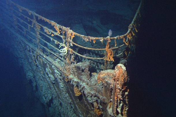 Titanic hajóorra
Forrás: commons.wikimedia.org
Szerző: NOAA / IFE / URI