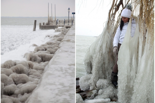 Jég borít mindent a Balaton északi partján
Forrás: MTI
Szerző: Nagy Lajos, Varga György