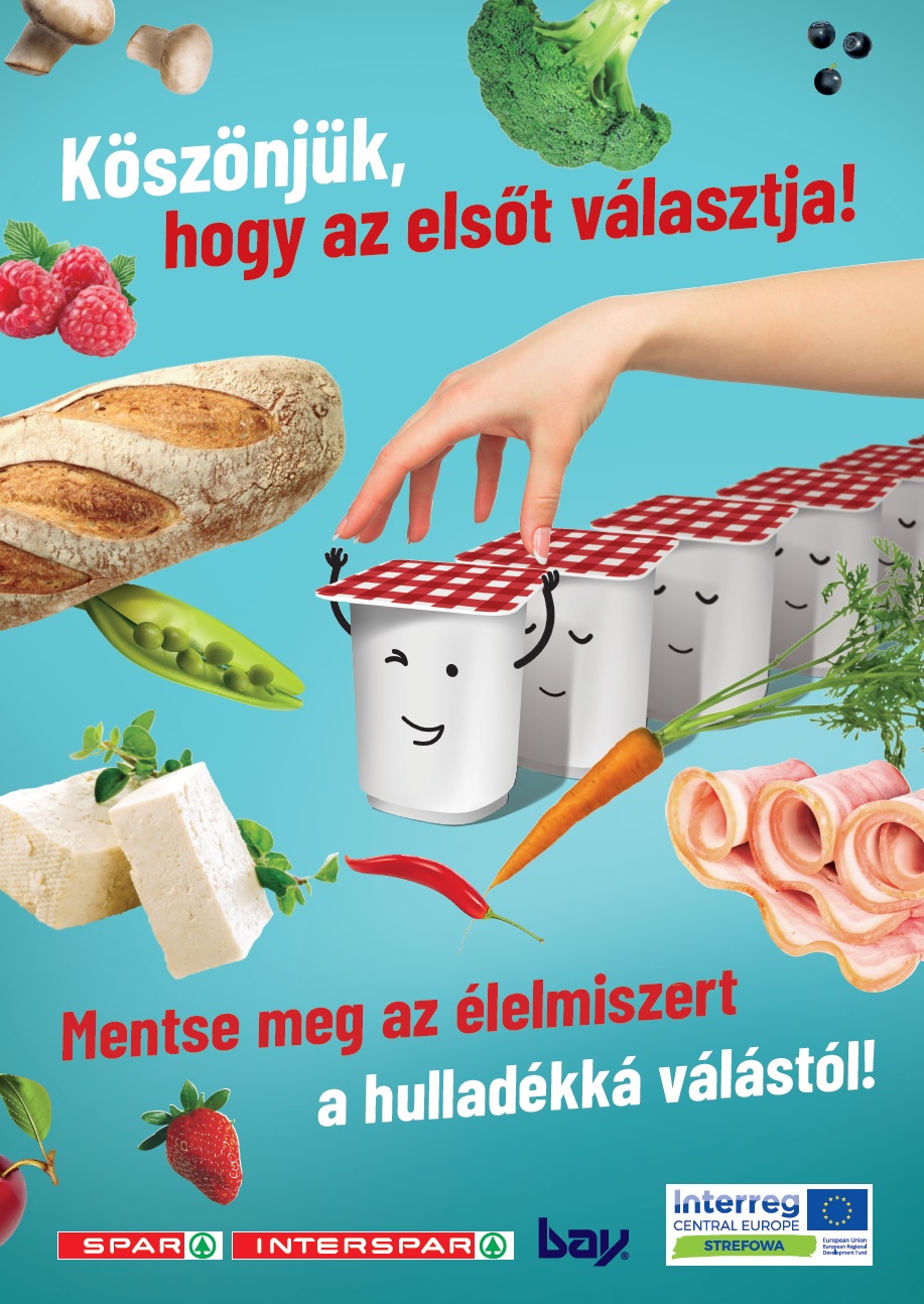SPAR Élelmiszerpazarlás kampány kreatív