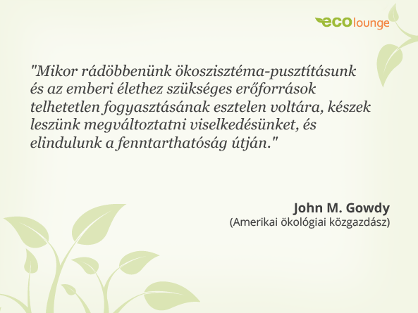 John M. Gowdy idézet