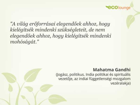 Mahatma Gandhi idézet